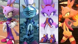 Evolution of Blaze the Cat (2005 - 2018)