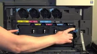 C224 Series How To - Replace The Waste Toner Box