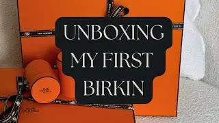 UNBOXING MY FIRST BIRKIN | HERMES JOURNEY | GIRLGONELUX