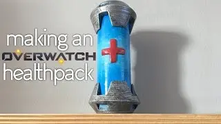 Overwatch Health Pack Container (DIY 3d printed cosplay prop)