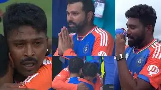 Hardik Pandya, virat Kohli, Rohit Sharma , Indian Players crying after winning T20 WORLDCUP FINAL |