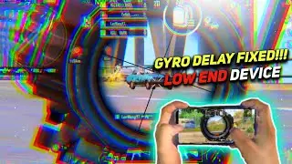 How to fix gyro delay in bgmi | bgmi montage | bgmi gyro delay fix | bgmi lag fix