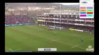 Rugby Analysis of a Set Piece Move: Bath v Bristol 2020 by GDD