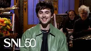 Timothée Chalamet Monologue - SNL