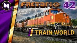 Factorio 017 Train World #42 LOW DENSITY AND PROCESSING UNITS