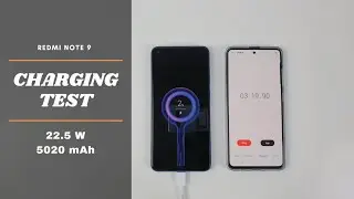 Xiaomi Redmi Note 9 Battery Charging test 0% to 100% | 22.5W fast charger 5020 mAh