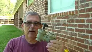 Replacing sprinkler system vacuum break