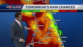 Wet weather pattern continues into the week