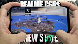 Realme C65s test game PUBG New State 90 FPS | Unisoc Tiger T612