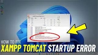 Fix Tomcat started /stopped with errors, return code:1 | How To Solve XAMPP Errors Startup ✔️