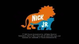 Nick Jr. Lions/Paramount Home Video/CBS Broadcast International (1999)