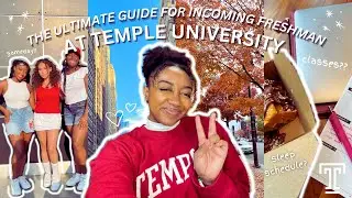 Ultimate Guide for Incoming Freshmen at Temple | My First Semester