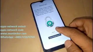 oppo network unlock any model any security , oppo network unlock 16 digit code solution