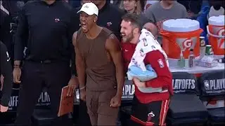 Jimmy Butler approves the Heats hustle! - Knicks vs Heat Game 2