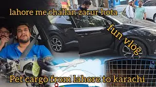 Cargo ki kahani | Lahore ka challan | daily vlog | Super united farm