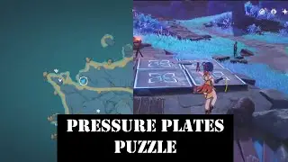 Pressure  (Stones plates ) puzzle in seirai island genshin impact