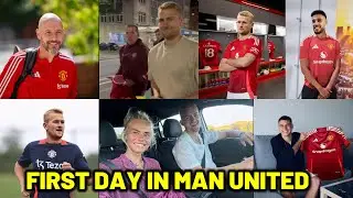 De Ligt and Mazrazoui ready for Man United training, Ugarte deal close