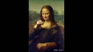 The Mona Lisa Animated using Kling AI