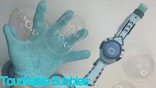 Bubble Blaster with smoke touchable bubble Unpacking || Bubbles that don't pop