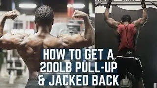 How To Get a 200lb Pull-up & Crazy Jacked Back Ft. The Swolefessor | All The Programming Behind It