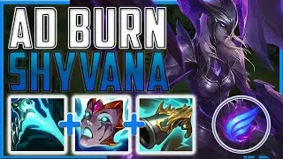 Can this INSANE crit burn Shyvana build do work in the Jungle?! - Shyvana | Season 14 LoL