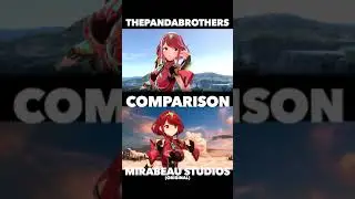 Pyra Does A Flip But In Smash Comparison