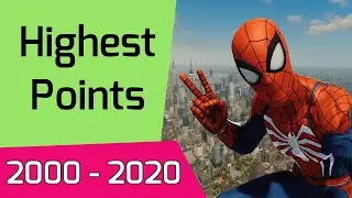 Evolution of Jumping From the Highest Points in all Spider Man Games (2000-2021)