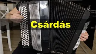 Csárdás - Vittorio Monti ( Button Accordion Cover )