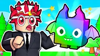 Trading My RAINBOW Huge Dragon in Pet Simulator X!