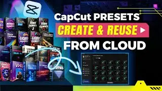 How To Create Presets in CapCut For Faster Video Editing (Brand Kit Tutorial)