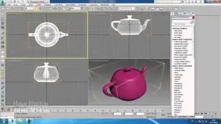 Уроки 3Ds Max. Что такое модификаторы в 3D Max. Шпаргалки часть 13. Проект Ильи Изотова.