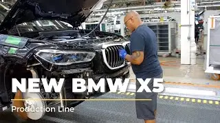 New BMW x5 Production Line | BMW Plant | How Cars are Made