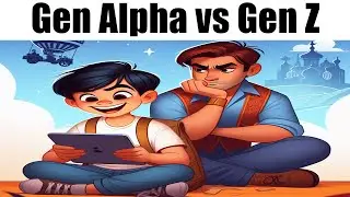 Gen Alpha vs Gen Z be like