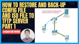 Day 18: How to Restore and Backup Config File, IOS to TFTP Server - Part 1