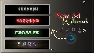 New 3d text watermark like ae in alight motion (+preset)