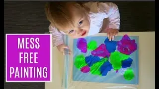 MESS FREE PAINTING FOR BABIES AND TODDLERS