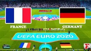 FRANCE vs GERMANY | UEFA EURO 2020 | PES 2021 GAMEPLAY PC