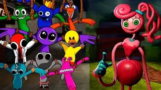 Mommy Long Legs Vs Death Rainbow Friends Friday Night Funkin (FNF Mod/Poppy Playtime 3)