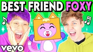 BEST FRIEND FOXY SONG! 🎵 (Official LankyBox Music Video)