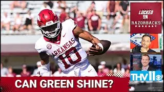 Can Arkansas Razorbacks Protect Taylen Green Against Ole Miss?