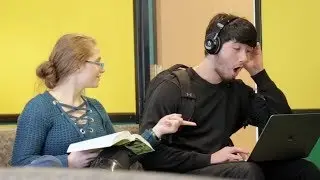 Blasting INAPPROPRIATE Songs (PART 10) in the Library PRANK