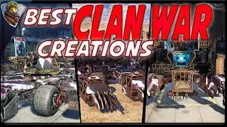 These are my Best Clan wars Creations and how the are build - Crossout Gameplay