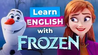 Learn English with Frozen — Anna Meets Olaf