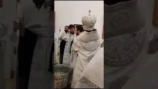 Как закладывать за воротник по никониянски на Крещение.