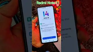 Redmi Note 11 Miui 14.0.2.0 Global Stable Released | Redmi Note 11 Miui 14 #shorts #shortvideo