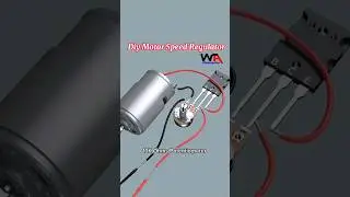 Diy Motor Speed Regulator Circuit #motorcontroller #diyelectronics #shorts