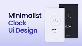 Responsive Analog Clock Ui Design Using HTML CSS & JavaScript ⏰ | Light & Dark Theme