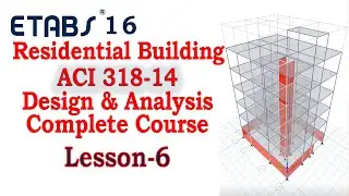 Etabs Course | Lesson 6 | Define Load Combinations, Mass Source, and P-Delta Options | NO SOUND