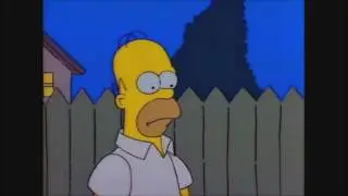 Homer Gets Mad At Bart For Not Being A Genius - The Simpsons