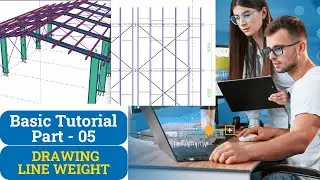 Tekla Structures drawing lineweight setting I Tekla General drawing Setting I